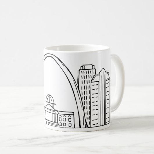 Mug Horizon de St Louis (Devant droit)