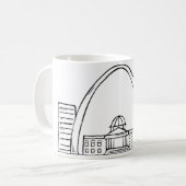 Mug Horizon de St Louis (Devant gauche)