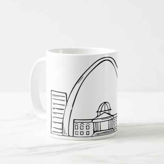 Mug Horizon de St Louis (Devant gauche)