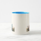 Mug Horizon de ville de Bruxelles, Belgique | (Centre)