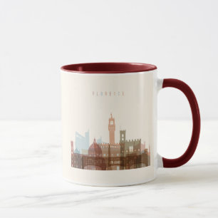 Mug Horizon de ville de Florence, Italie