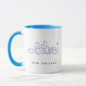 Mug Horizon de ville de la Nouvelle-Orléans (Gauche)