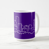 Mug Horizon de ville de la Nouvelle-Orléans (Devant droit)
