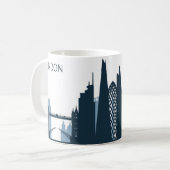Mug Horizon de ville de Londres (Devant gauche)