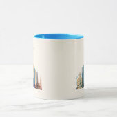 Mug Horizon de ville de Melbourne, Australie | (Centre)