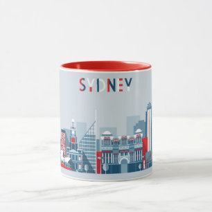 Mug Horizon de ville de Sydney Australie