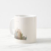 Mug Horizon de ville du Caire, Egypte | (Devant gauche)