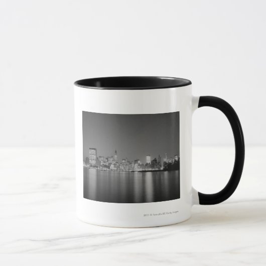 Mug Horizon de ville la nuit (Droite)