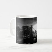 Mug Horizon noir et blanc de New York (Devant gauche)