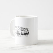 Mug Horizon R35 GTR Nismo 2017 de NIS (Devant gauche)