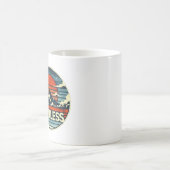 Mug Horizon sans limite : Mountain Sunset Art (Centre)