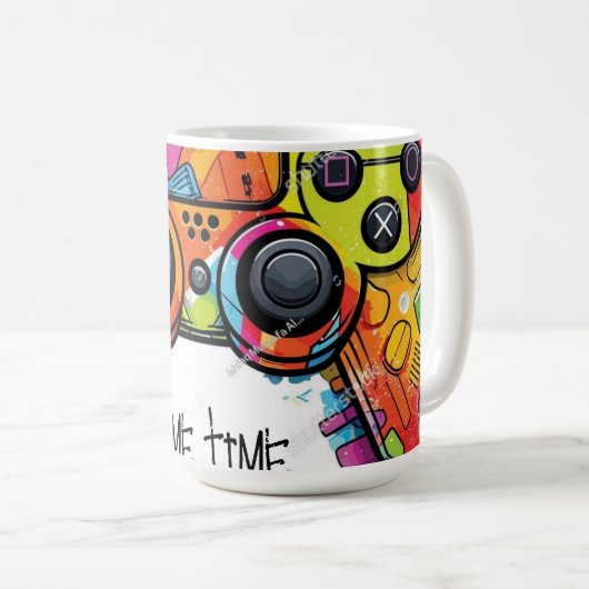 Mug horloge (Devant droit)