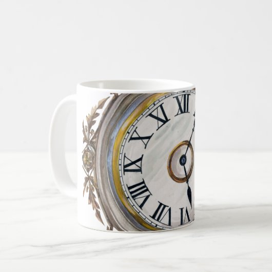 Mug horloge (Devant gauche)