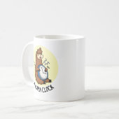 Mug Horloge A-llama Funny Llama Pun (Devant gauche)
