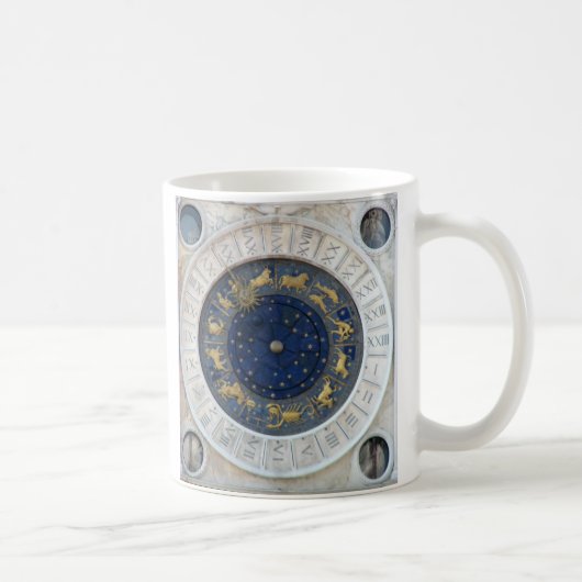 Mug Horloge astrologique, Piazza San Marco, Venise (Droite)