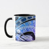 Mug Horloge Astronomique de Prague & Squelette /Czechi (Gauche)