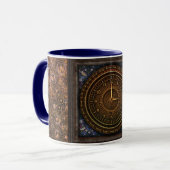 Mug Horloge baroque victorienne (Devant gauche)