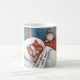 Mug Horloge D'Alarme Bruyante, Louis Wain