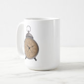 Mug Horloge d'alarme Vintage (Devant gauche)