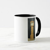Mug horloge de Long-coque, avec la peinture d'émail (Devant droit)
