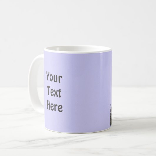 Mug Horloge des ravens (Devant gauche)