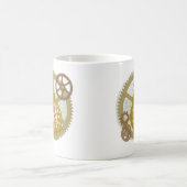 Mug Horloge et vitesses de Steampunk (Centre)