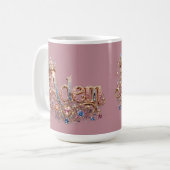 Mug Horloge murale décorative Adam Crown (Devant gauche)