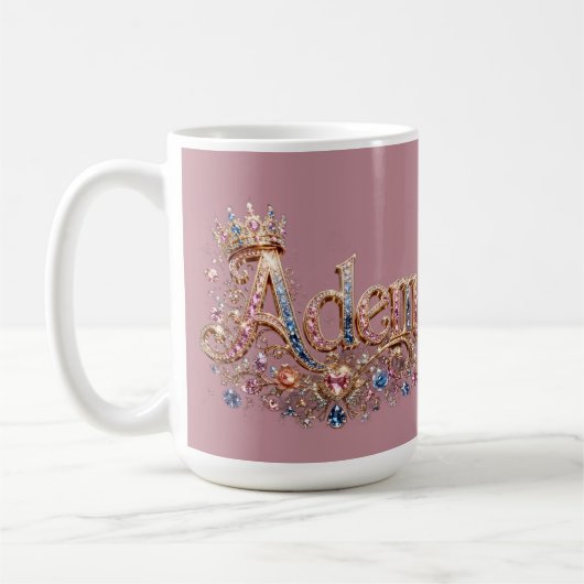 Mug Horloge murale décorative Adam Crown (Gauche)