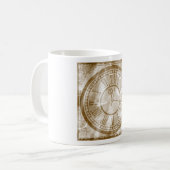 Mug Horloge vintage (Devant gauche)
