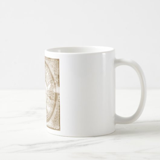 Mug Horloge vintage (Droite)