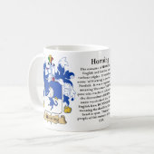 Mug Horning, l'origine, la signification et la crête (Devant gauche)