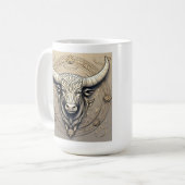 Mug Horoscope de Boho Couleur d'aquarelle de Torus (Devant gauche)