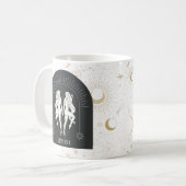 Mug Horoscope Mystic Gemini Zodiac Stars (Devant gauche)