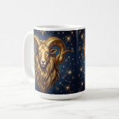 Mug Horoscope Sign Aries | Astrology Traits & Dates (Devant gauche)
