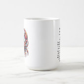 Mug Horoscope signe astrologique du cancer le crabe (Centre)