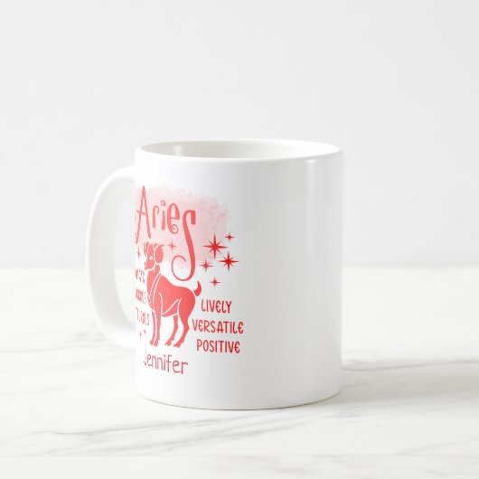 Mug Horoscope Zodiac Aries (Devant gauche)