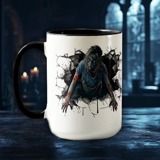 Mug Horreur déplaisante Zombie - Halloween effrayant