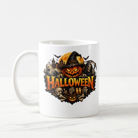 Mug Horreur d'Halloween (Gauche)