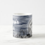 Mug Horreur d'Halloween personnalisé Déplaisant Scarec (Centre)