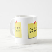 Mug Hors De Commande ! (Devant gauche)