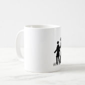 Mug Hors de ma pelouse (Devant gauche)