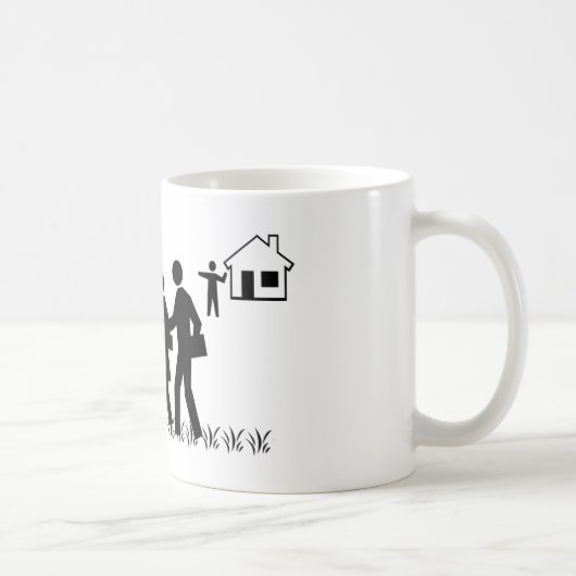 Mug Hors de ma pelouse (Droite)
