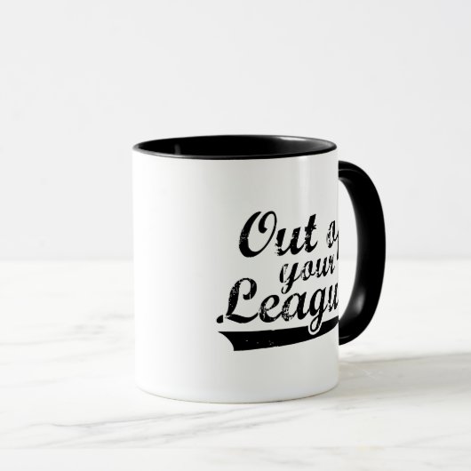 Mug Hors de ta ligue (Devant droit)