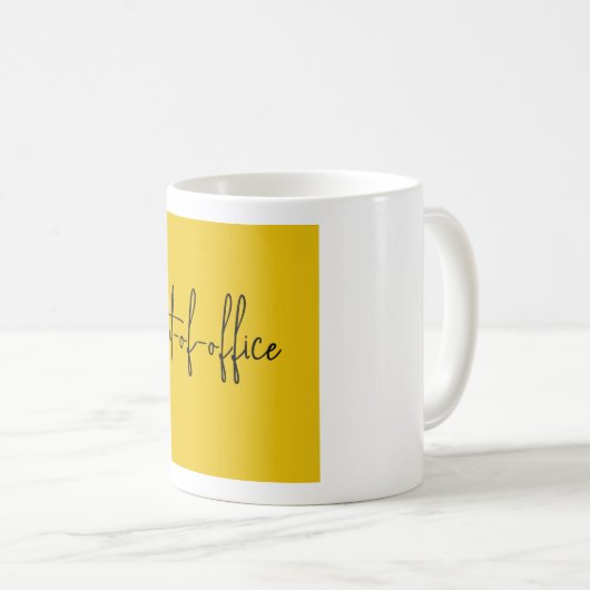 Mug hors du bureau (Devant droit)