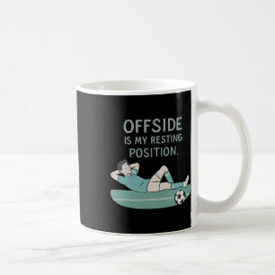 Mug Hors-jeu est ma position de repos Citation drôle d
