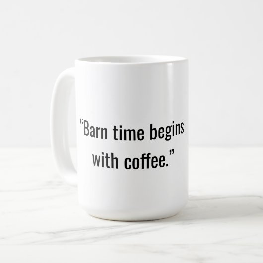 MUG HORSE ART ! (Devant gauche)