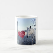 Mug HORSE coeur Valentine (Centre)