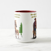 Mug Horse Dad Pride - Fête des pères Édition équestre (Centre)