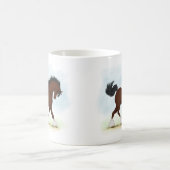 Mug Horse de Bay Clydesdale (Centre)