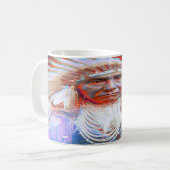 Mug Horse fou amérindien (Devant gauche)